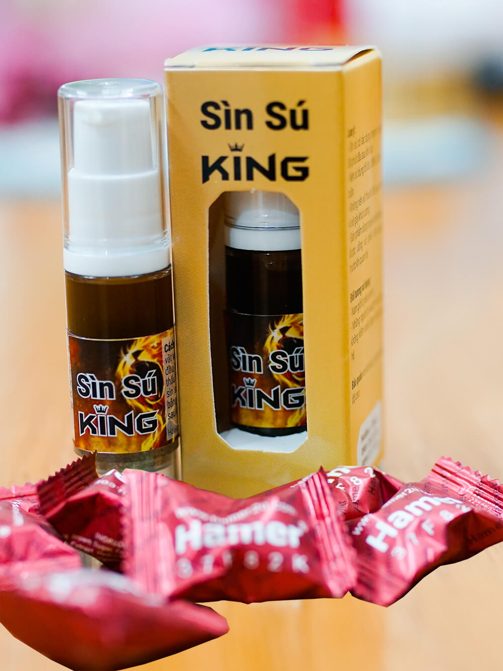 Sìn Sú Nước (Lọ 6ml) + 5 Kẹo Sâm Hamer