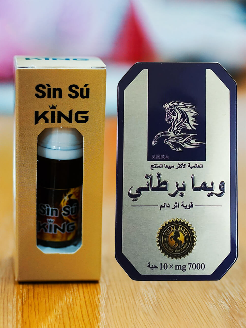 Sin Sú Nước (Lọ 6ml) + 1 Hộp Ngựa Thái