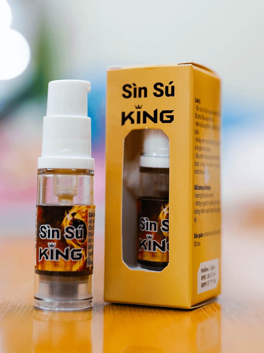 Sìn Sú Nước – Lọ 4ml (Tặng 1 Viên Ngựa Thái)