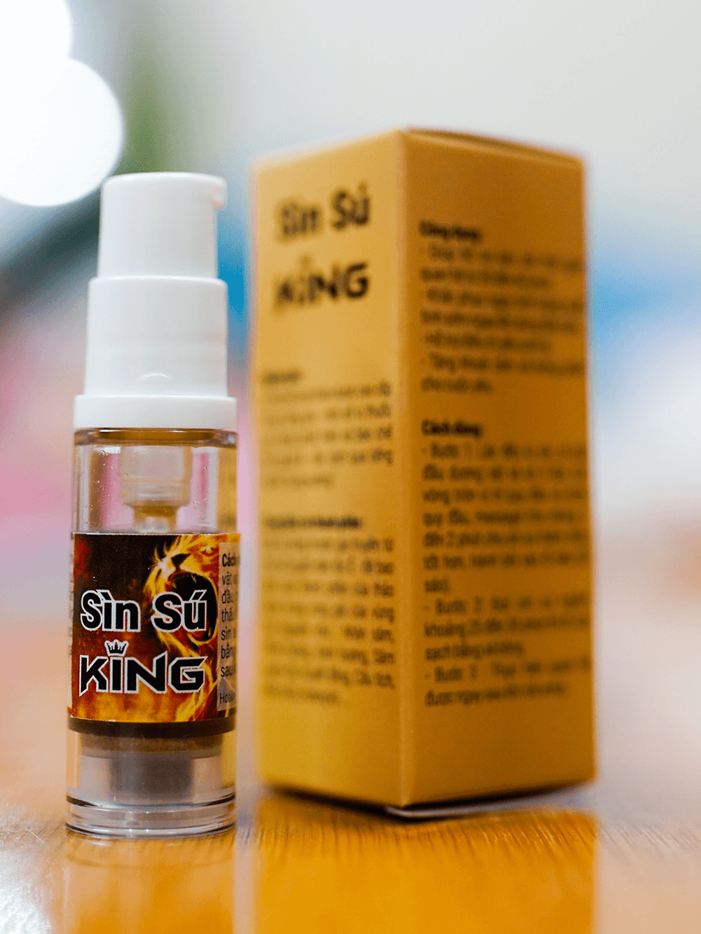 Sìn Sú Nước – Lọ 4ml (Tặng 1 Viên Ngựa Thái)