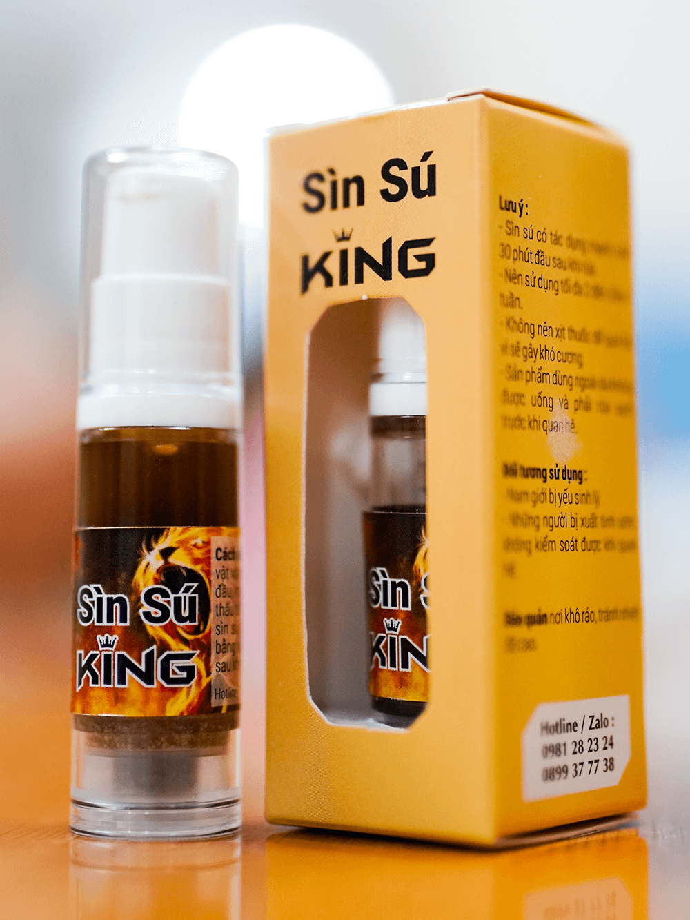 Sin Sú Nước (Lọ 6ml) Tặng 1 Viên Ngựa Thái