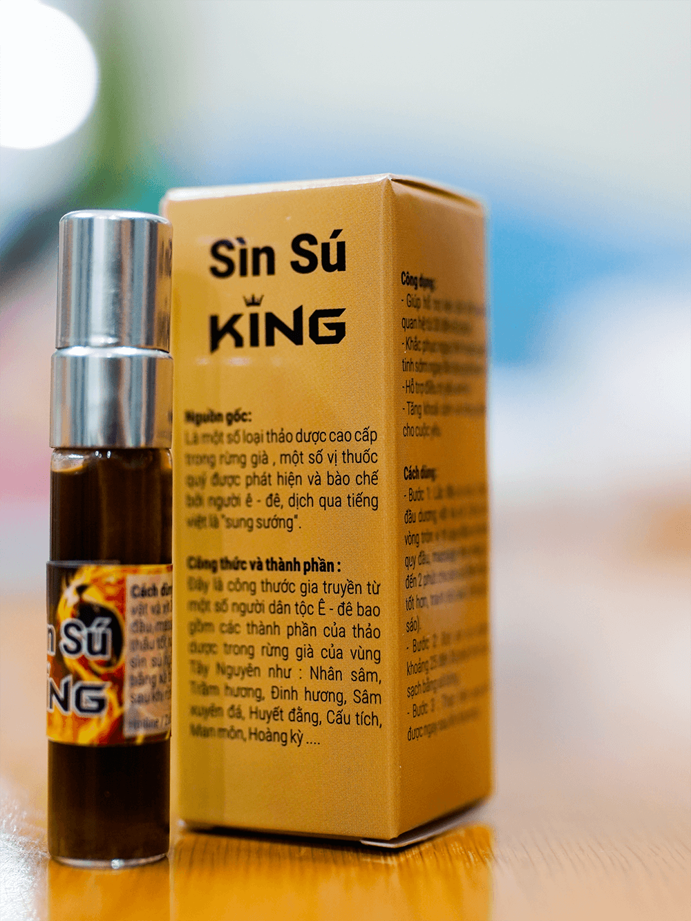 Sìn Sú King (Ngâm Sìn Nguyên Khối) + 5 viên Kẹo Sâm Hammer Hamer