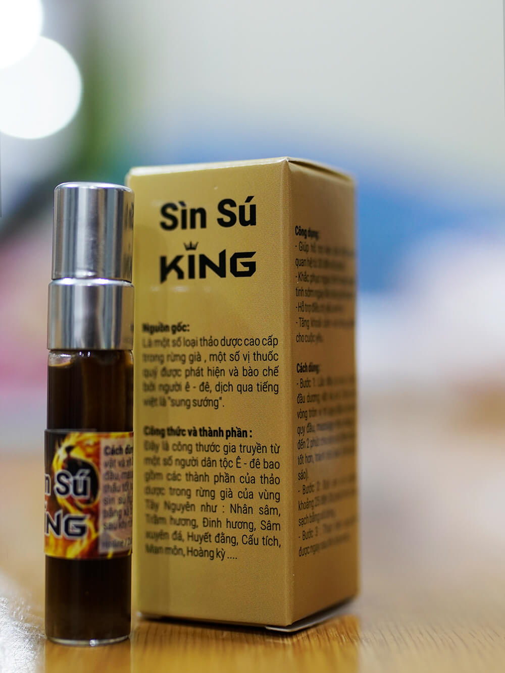 Sìn Sú King (Ngâm Sìn Nguyên Khối) + 1 Kẹo Sâm Hamer